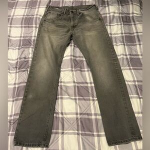 Men's 504 34x34 men’s  Gray Jeans black label